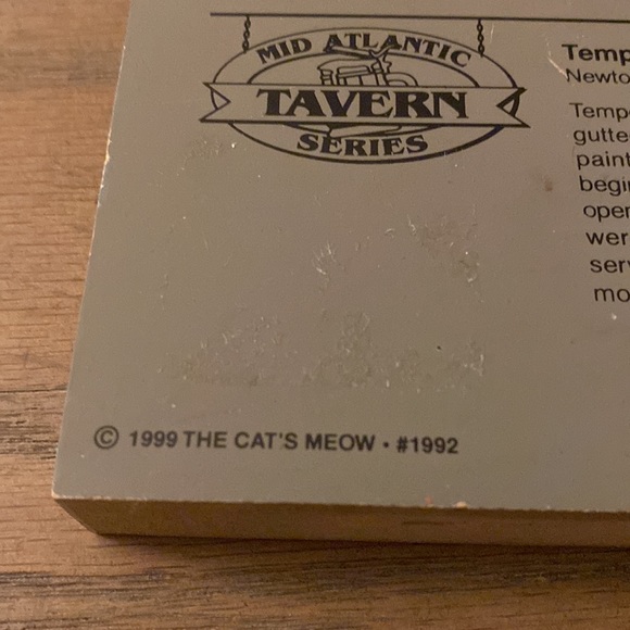 1999 "The Cats Meow" Village Decor - Picture 8 of 13